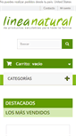 Mobile Screenshot of lineanatural.com